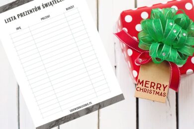 Pobierz darmowy pdf lista prezentów świątecznych